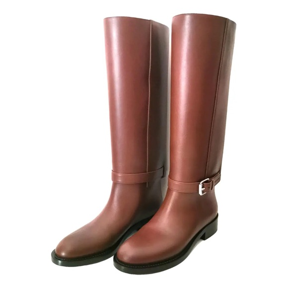 Burberry Emmett Leather Riding Boot - Picture 5 of 5
